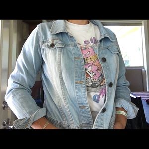 Light wash Jean Jacket